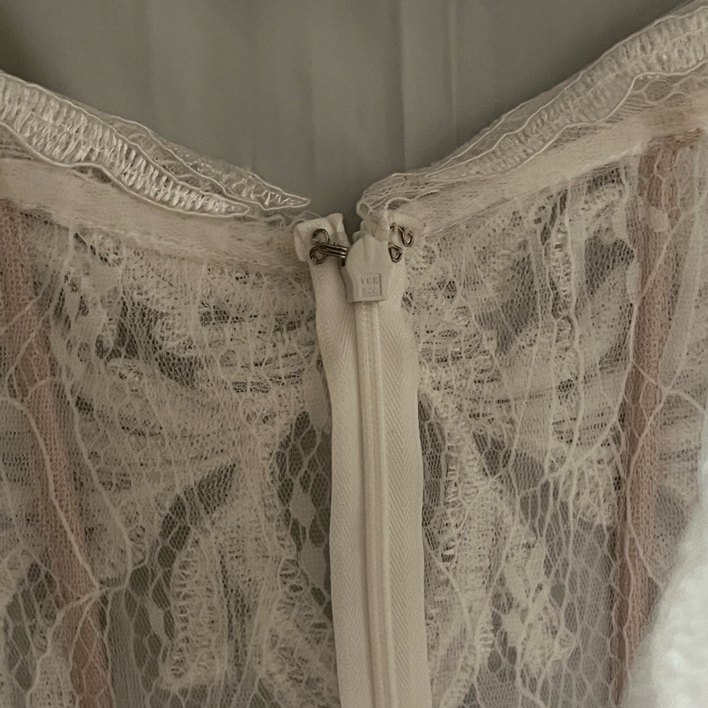 Andrea and Leo Couture Off Shoulder Wedding Lace Gown 👰‍♀️ - Picture 5 of 13